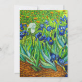 Van Gogh Irises Save The Date (Voorkant)