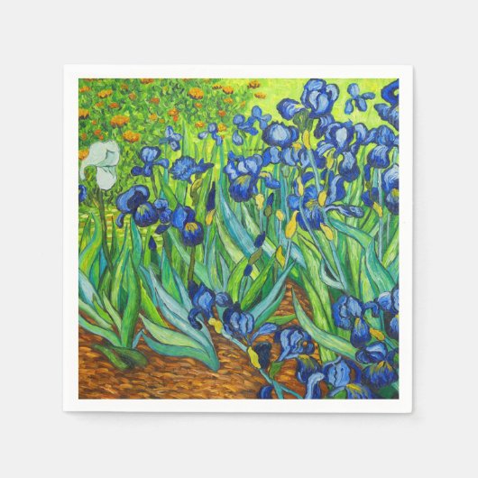 Van Gogh Irises Servet (Voorkant)