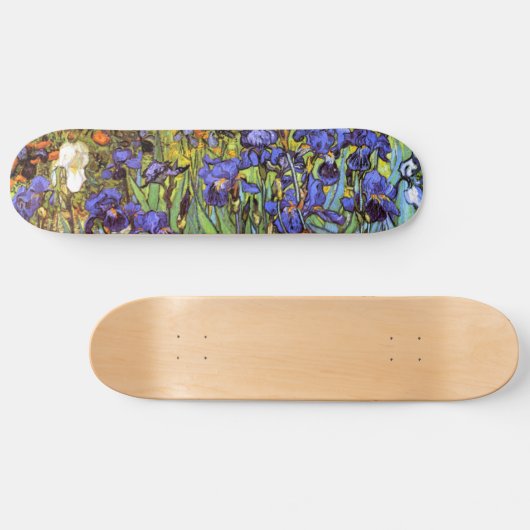Van Gogh: Irises Skateboard (Horizontaal)
