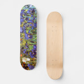 Van Gogh: Irises Skateboard (Voorkant)
