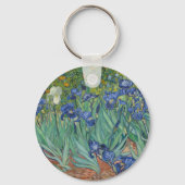 Van Gogh  Irises Sleutelhanger (Voorkant)