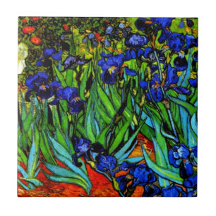 Van Gogh - Irises Tegeltje