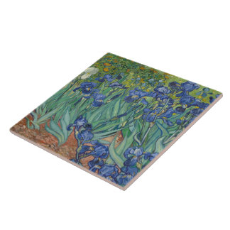 Van Gogh Irises Tegeltje