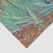 Van Gogh  Irises Tissuepapier (Detail)