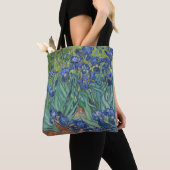 Van Gogh  Irises Tote Bag (Dichtbij)