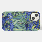 Van Gogh Irises Vintage Fijne Kunst Bloemstuk iPhone Hoesje (Achterkant horizontaal)