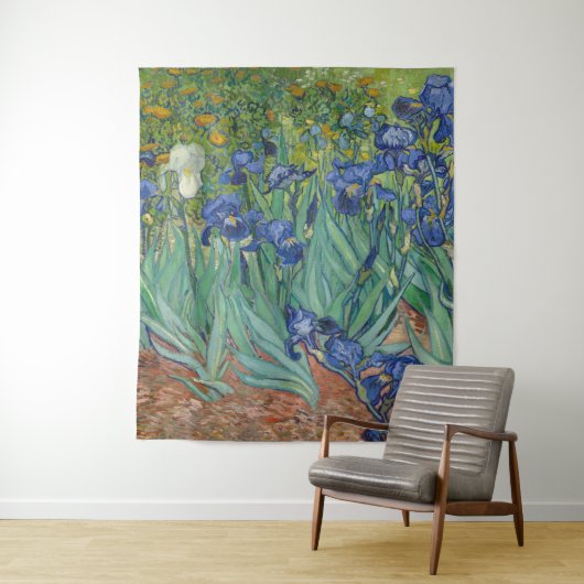 Van Gogh  Irises Wandkleed (In situ)
