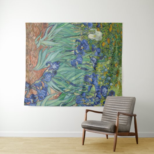 Van Gogh Irises Wandkleed (In Situ (horizontaal))