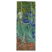 Van Gogh Irises Wijn Cadeautas (Voorkant)