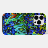 Van Gogh - Irissen, beroemd schilderij, iPhone Hoesje (Achterkant horizontaal)