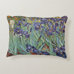 Van Gogh Irissen Impressionistisch Schilderij Accent Kussen