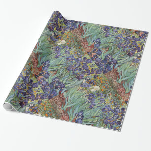 Van Gogh Irissen Impressionistisch Schilderij Cadeaupapier