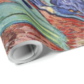 Van Gogh Irissen Impressionistisch Schilderij Cadeaupapier (Rol Hoek)