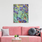 Van Gogh Irissen Impressionistisch Schilderij Canvas Afdruk (Insitu (Woonkamer))