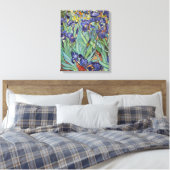 Van Gogh Irissen Impressionistisch Schilderij Canvas Afdruk (Insitu (Slaapkamer))