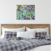Van Gogh Irissen Impressionistisch Schilderij Canvas Afdruk (Insitu (Slaapkamer))