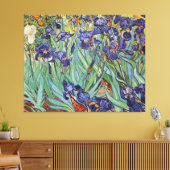 Van Gogh Irissen Impressionistisch Schilderij Canvas Afdruk (Insitu (Woonkamer))