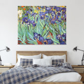 Van Gogh Irissen Impressionistisch Schilderij Canvas Afdruk (Insitu (Slaapkamer))