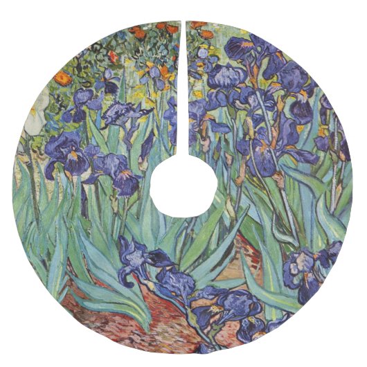 Van Gogh Irissen Impressionistisch Schilderij Kerstboom Rok (Voorkant)