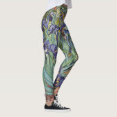 Van Gogh Irissen Impressionistisch Schilderij Leggings (Rechts)
