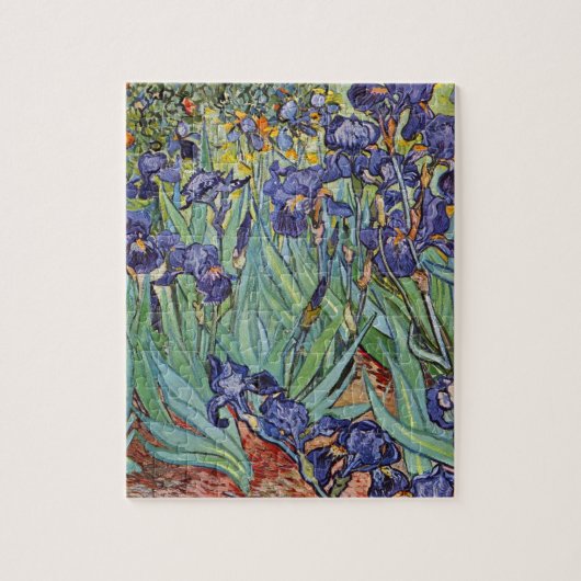 Van Gogh Irissen Impressionistisch Schilderij Legpuzzel (Verticaal)
