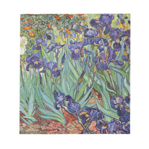 Van Gogh Irissen Impressionistisch Schilderij Notitieblok