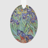 Van Gogh Irissen Impressionistisch Schilderij Ornament (voorkant)