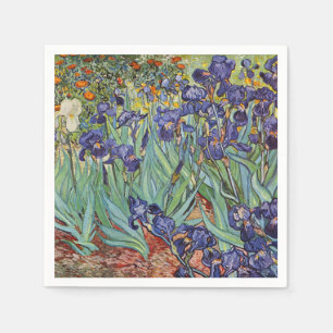 Van Gogh Irissen Impressionistisch Schilderij Servetten