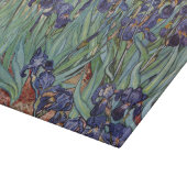 Van Gogh Irissen Impressionistisch Schilderij Snijplank (Hoek)