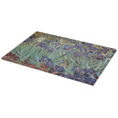Van Gogh Irissen Impressionistisch Schilderij Snijplank (Hoek)