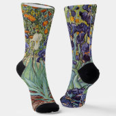 Van Gogh Irissen Impressionistisch Schilderij Sokken (Gebogen)