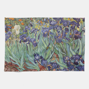 Van Gogh Irissen Impressionistisch Schilderij Theedoek
