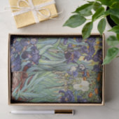 Van Gogh Irissen Impressionistisch Schilderij Tissuepapier (Geschenk)