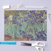 Van Gogh Irissen Impressionistisch Schilderij Tissuepapier (Craft)