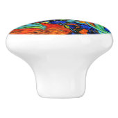 Van Gogh - Irissen Keramische Knop (Zijkant)