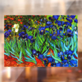 Van Gogh - Irissen Raamsticker (Vel 2)
