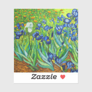 Van Gogh Irissen Sticker