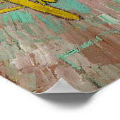 Van Gogh is de slaapkamer Poster (Hoek)