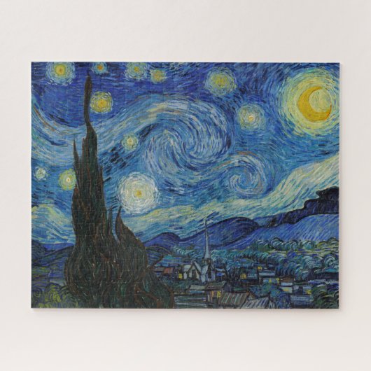 Van gogh is de STERRENNACHT Legpuzzel (Horizontaal)