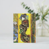 Van Gogh Japonaiserie Oiran Briefkaart (Staand voorkant)