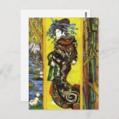 Van Gogh Japonaiserie Oiran Briefkaart (Voorkant / Achterkant)