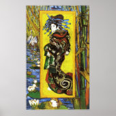 Van Gogh Japonaiserie Oiran Poster (Voorkant)