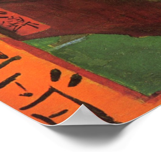 Van Gogh Japonaiserie Poster (Hoek)