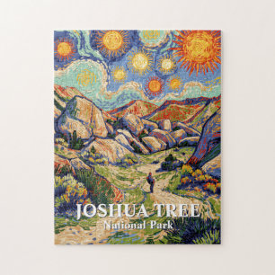 Van Gogh Joshua Tree Verborgen Vallei Vintage Woes Legpuzzel