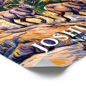 Van Gogh Joshua Tree Wildlife Sheep & Aangepaste T Poster (Hoek)