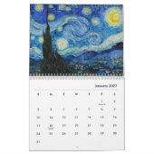 Van Gogh kalender - 12 maanden, 12 schilderijen (Jan 2027)