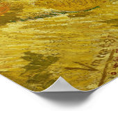 Van Gogh - kasten, luiers, peren en druiven Poster (Hoek)