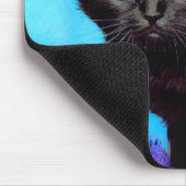 Van Gogh Kat en Bloemen Muismat (Hoek)