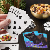 Van Gogh Kat en Bloemen Pokerkaarten (Insitu)