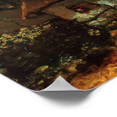 Van Gogh - Katoen en Vrouw met Geit Poster (Hoek)